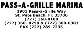 Pass-A-Grille Marina St. Pete Beach, Florida