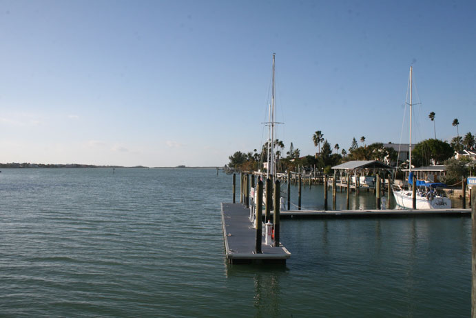 Closest to the Gulf. Pass a Grille Marina transient boat dock slip boat slip rental storage 4